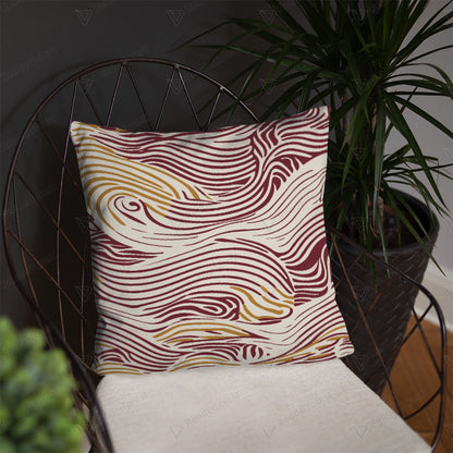 Geometric Lines - Recycled Polycotton Cushion Covers - Pack of 4 | Verified Sustainable by Brown Living™