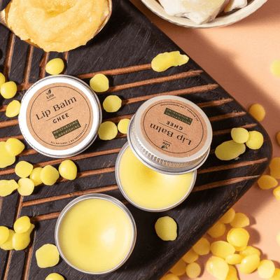 Ghee Lip Balm | For Dry, Chapped & Pigmented Lips | With A2 Cow Ghee – Lip Balms by Lilo Naturals available on Brown Living™. Pack Of 1 . SKU: SKU002 - 1. Img 7.