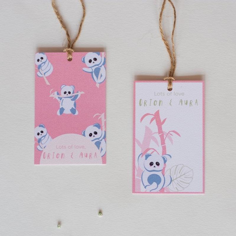 Gift Tags - K for Koala | Bright | 350 GSM Double Pasted Texture Paper | Verified Sustainable by Brown Living™