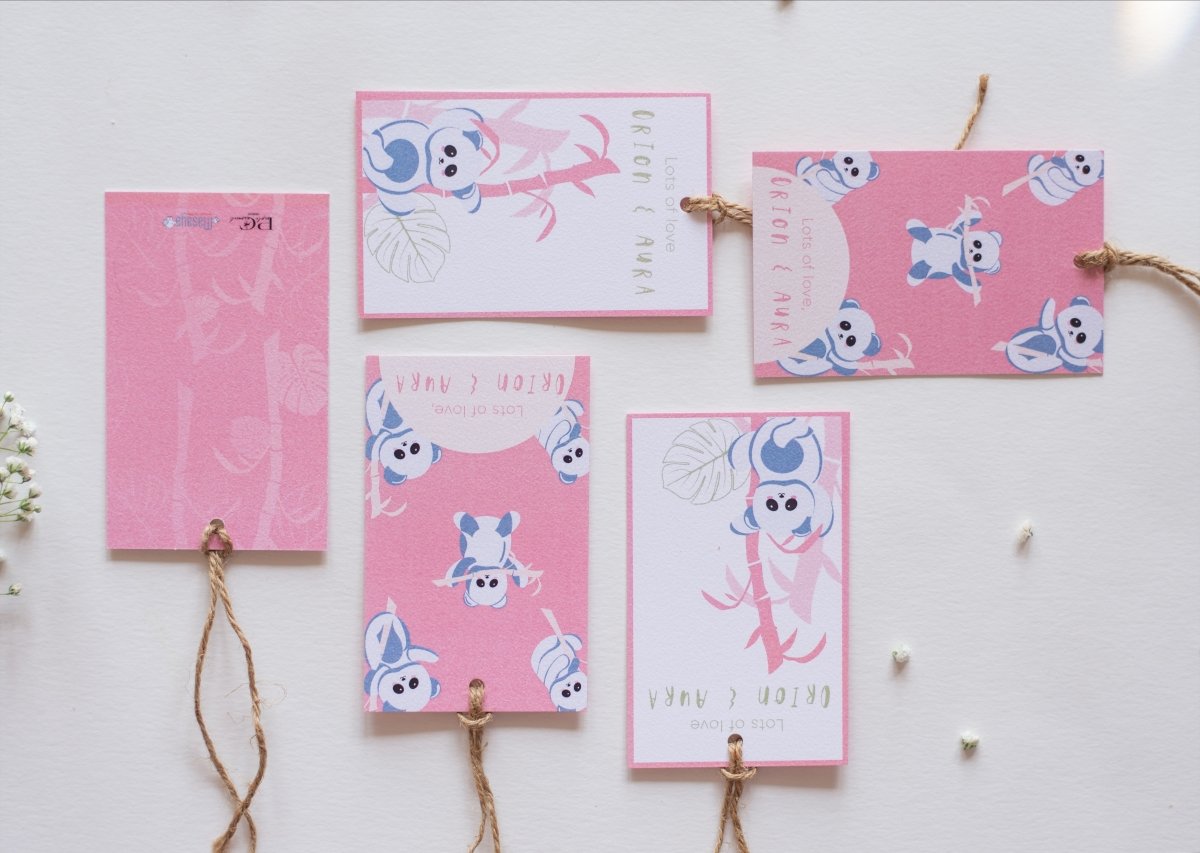 Gift Tags - K for Koala | Bright | 350 GSM Double Pasted Texture Paper | Verified Sustainable by Brown Living™