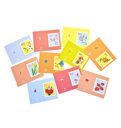 Gift tags | Notelets | Set of 20 – Gift Tags & Labels on Brown Living™. SKU: NT01. Img 1.