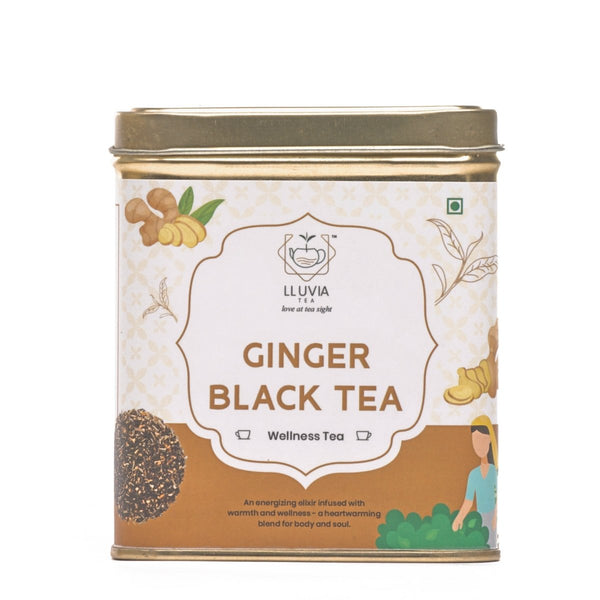 Ginger Black Tea | Immune Support and Energy Boost - 70g | Verified Sustainable by Brown Living™