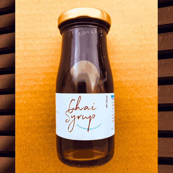 Ginger Jaggery Chai Syrup I Organic Jaggery & Ginger Concoction | Verified Sustainable Honey & Syrups on Brown Living™
