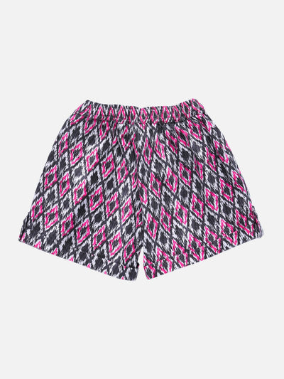 Girls Aztec Top & Shorts Set Regular Fit – Stylish Outfit for Kids – Kids Daywear Sets on Brown Living™. SKU: PG121_1. Img 5.