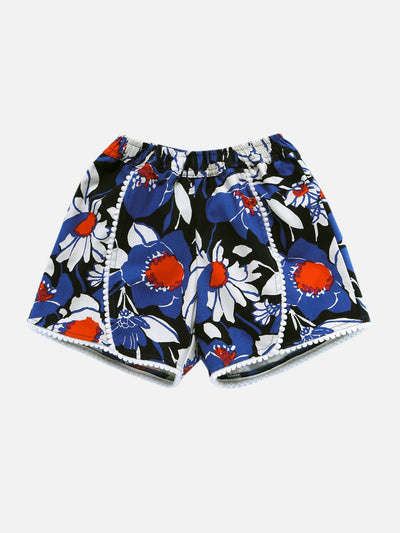 Girls Frost Top & Short Set White & Blue – Regular Fit Summer Outfit – Kids Daywear Sets on Brown Living™. SKU: PG120_1. Img 5.