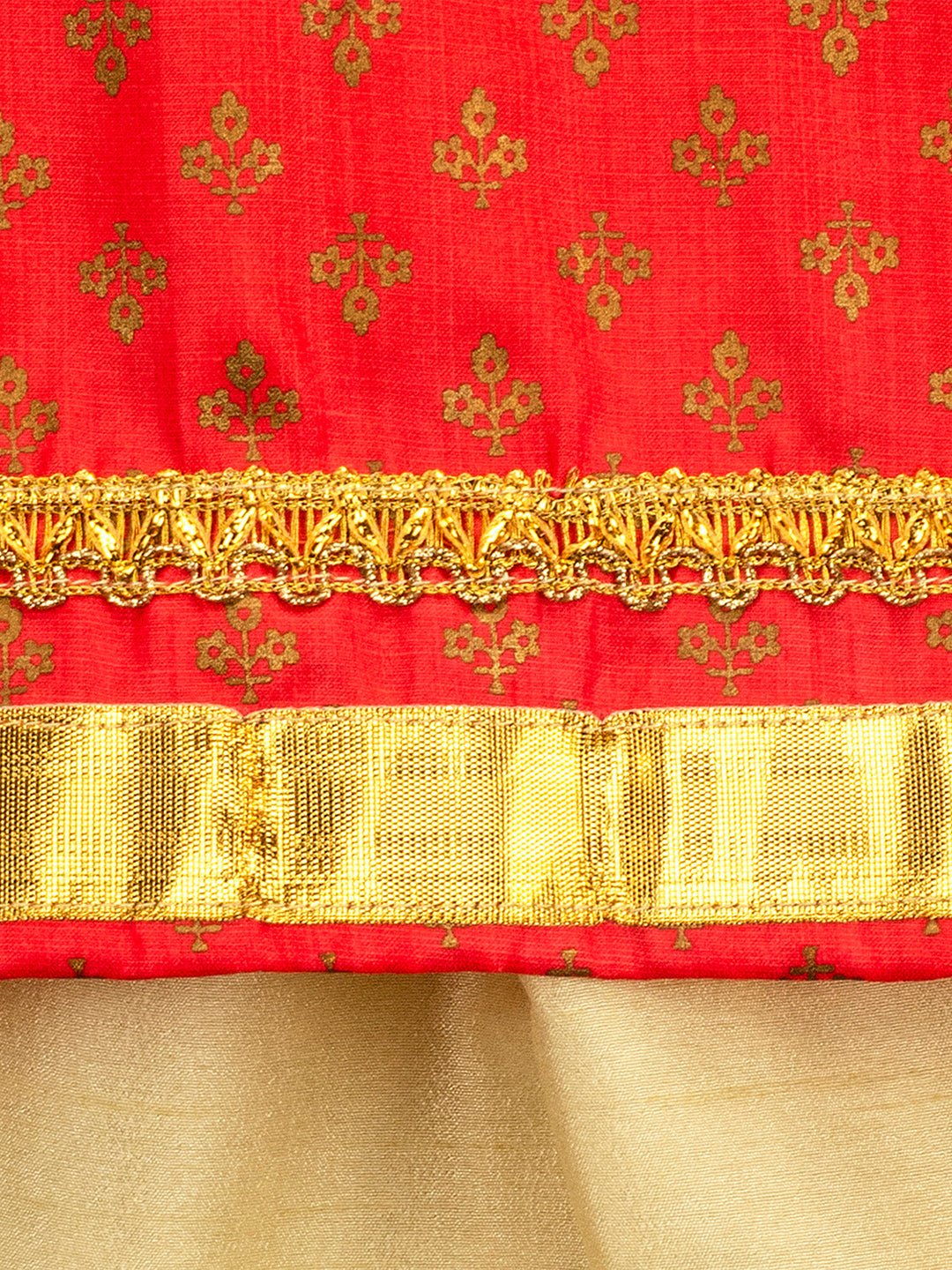 Girls Linen Kurta With Gharara Set for Kids – Kids Daywear Sets on Brown Living™. SKU: PG144_1. Img 3.