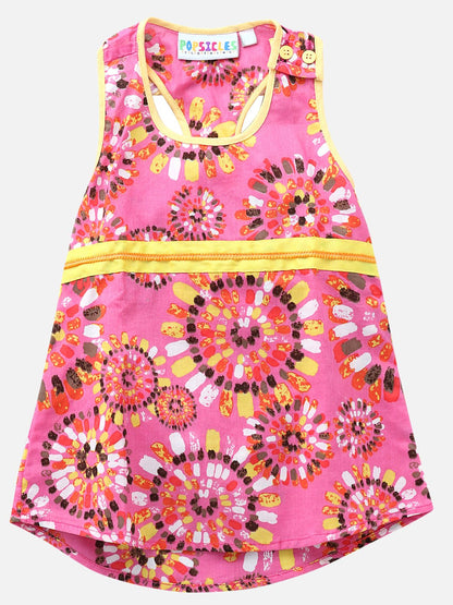 Girls Rouge Top & Shorts Set Regular Fit – Stylish Summer Outfit – Kids Shirts on Brown Living™. SKU: PG032_1. Img 2.