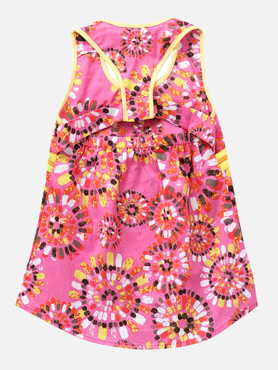 Girls Rouge Top & Shorts Set Regular Fit – Stylish Summer Outfit – Kids Shirts on Brown Living™. SKU: PG032_1. Img 3.