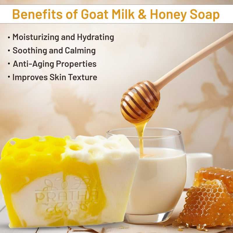 Goat Milk & Honey | Cold Process Handmade Soap | Verified Sustainable by Brown Living™