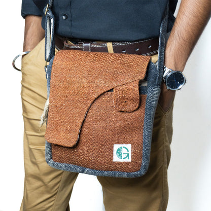 Goku Multipurpose Crossbody Bag | Compact Casual Sling Bag for Daily – Womens Handbag on Brown Living™. SKU: OGSBGGK0502. Img 3.