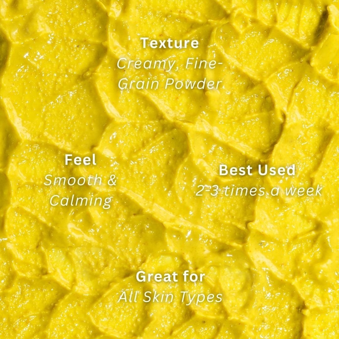 Golden Glow 3 - in - 1 Face Scrub for Bright & Clear Skin | 40g – Face Mask by Kaura available on Brown Living™. . SKU: KI351. Img 3.