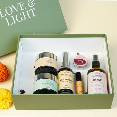 Golden Glow Kit - Handcrafted Natural Skin Care & Lip Care Hamper – Gift Giving on Brown Living™. SKU: TBB_GGK_8904450000000. Img 5.