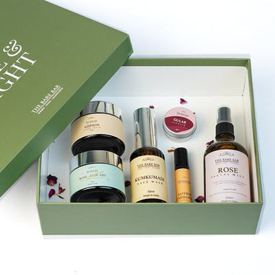 Golden Glow Kit - Handcrafted Natural Skin Care & Lip Care Hamper – Gift Giving on Brown Living™. SKU: TBB_GGK_8904450000000. Img 2.