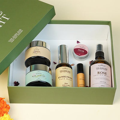 Golden Glow Kit - Handcrafted Natural Skin Care & Lip Care Hamper – Gift Giving on Brown Living™. SKU: TBB_GGK_8904450000000. Img 4.