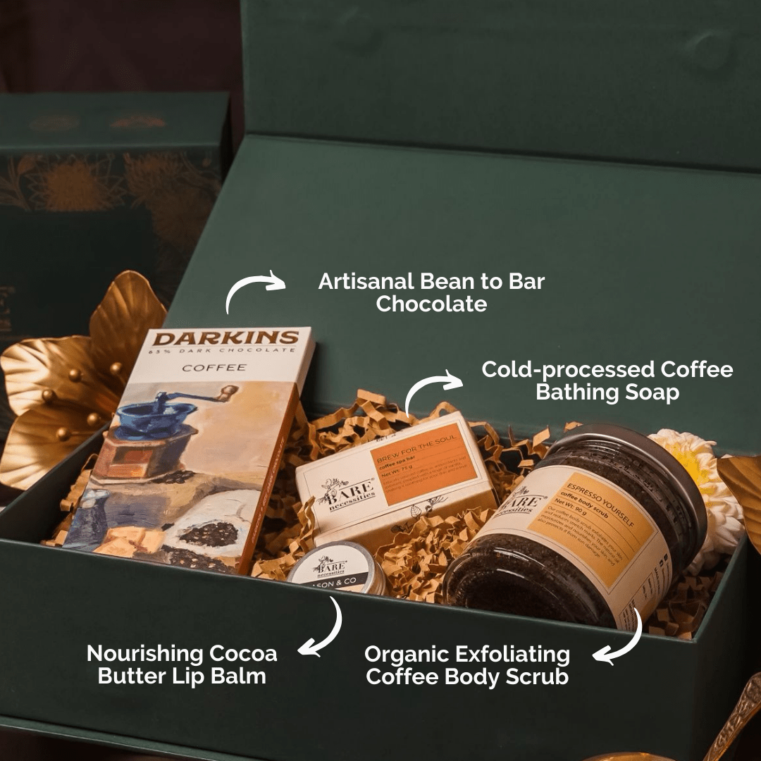 Golden Gratitude Luxury Diwali Gift Set – Gift Hampers on Brown Living™. SKU: BNDG06. Img 2.
