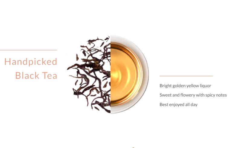 Golden Twirl Black Tea- 40g | Verified Sustainable Tea on Brown Living™