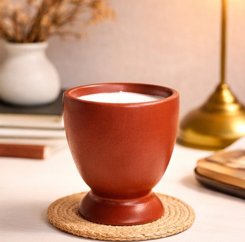 Gond Blossom Glow Candle Natural Resin Aromatic Candle – Candles & Fragrances on Brown Living™. SKU: GDBPTCMDMC05. Img 2.