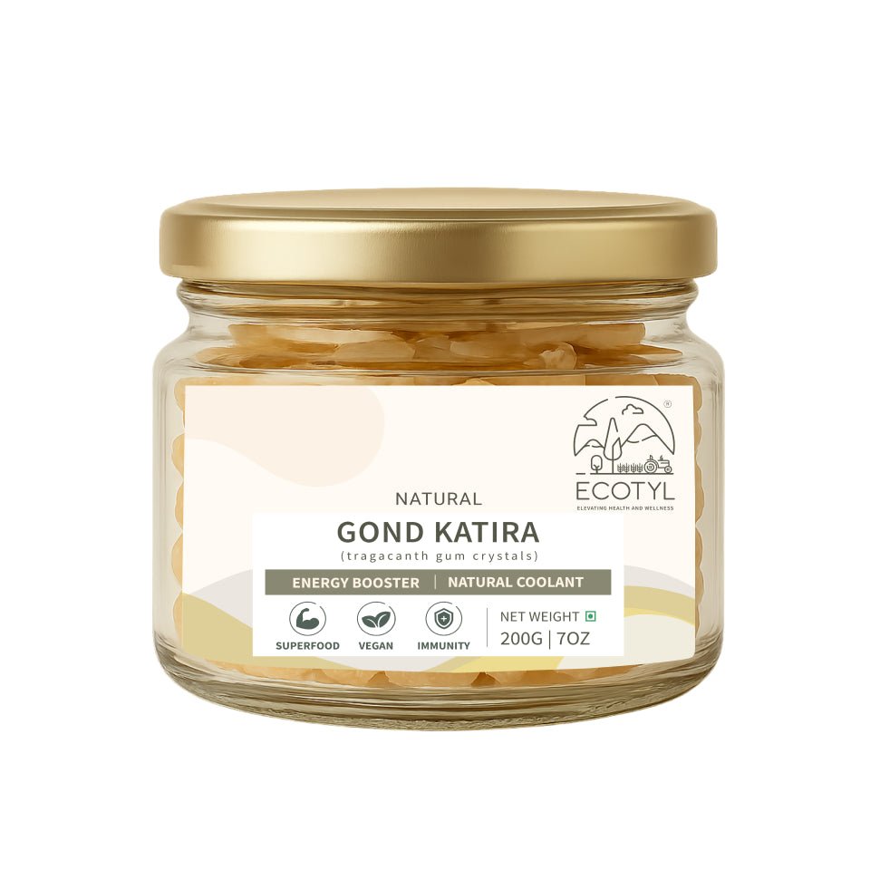 Gond Katira | Natural Cooling Gum | Supports Digestion | 200g – Health & Energy Drinks by Ecotyl available on Brown Living™. . SKU: ECOTYL00033. Img 5.