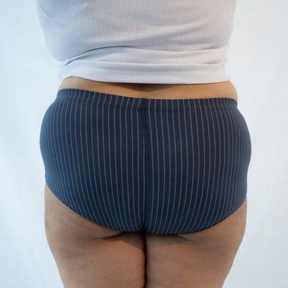 Grapes & Blueberries Boyshorts – Pack of 2 – Womens Accessories on Brown Living™. SKU: 004BAPeriwinkle - NavyXs. Img 2.
