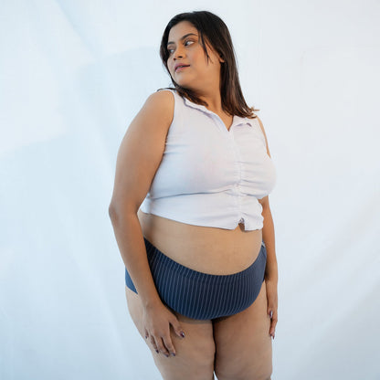 Grapes & Blueberries Boyshorts – Pack of 2 – Womens Accessories on Brown Living™. SKU: 004BAPeriwinkle - NavyXs. Img 7.