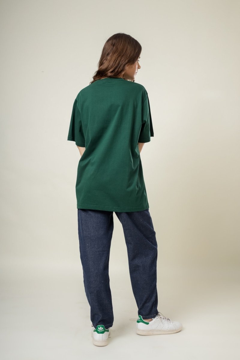 Green Alter Culture Organic Cotton T-Shirt | Verified Sustainable Womens T-Shirt on Brown Living™