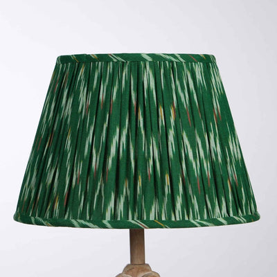 Green Ikat Empire Lampshade – Lamps & Lighting by Inara Home available on Brown Living™. L . SKU: IHLS0022 - L. Img 4.