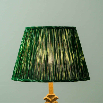 Green Ikat Empire Lampshade – Lamps & Lighting by Inara Home available on Brown Living™. M . SKU: IHLS0022 - M. Img 3.