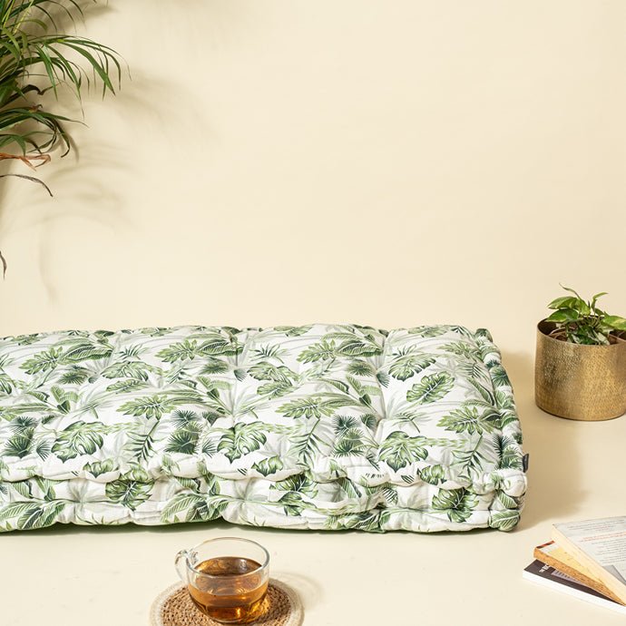 Green Leaf - Comfortable Eco - Friendly Floor Mattress | Verified Sustainable by Brown Living™