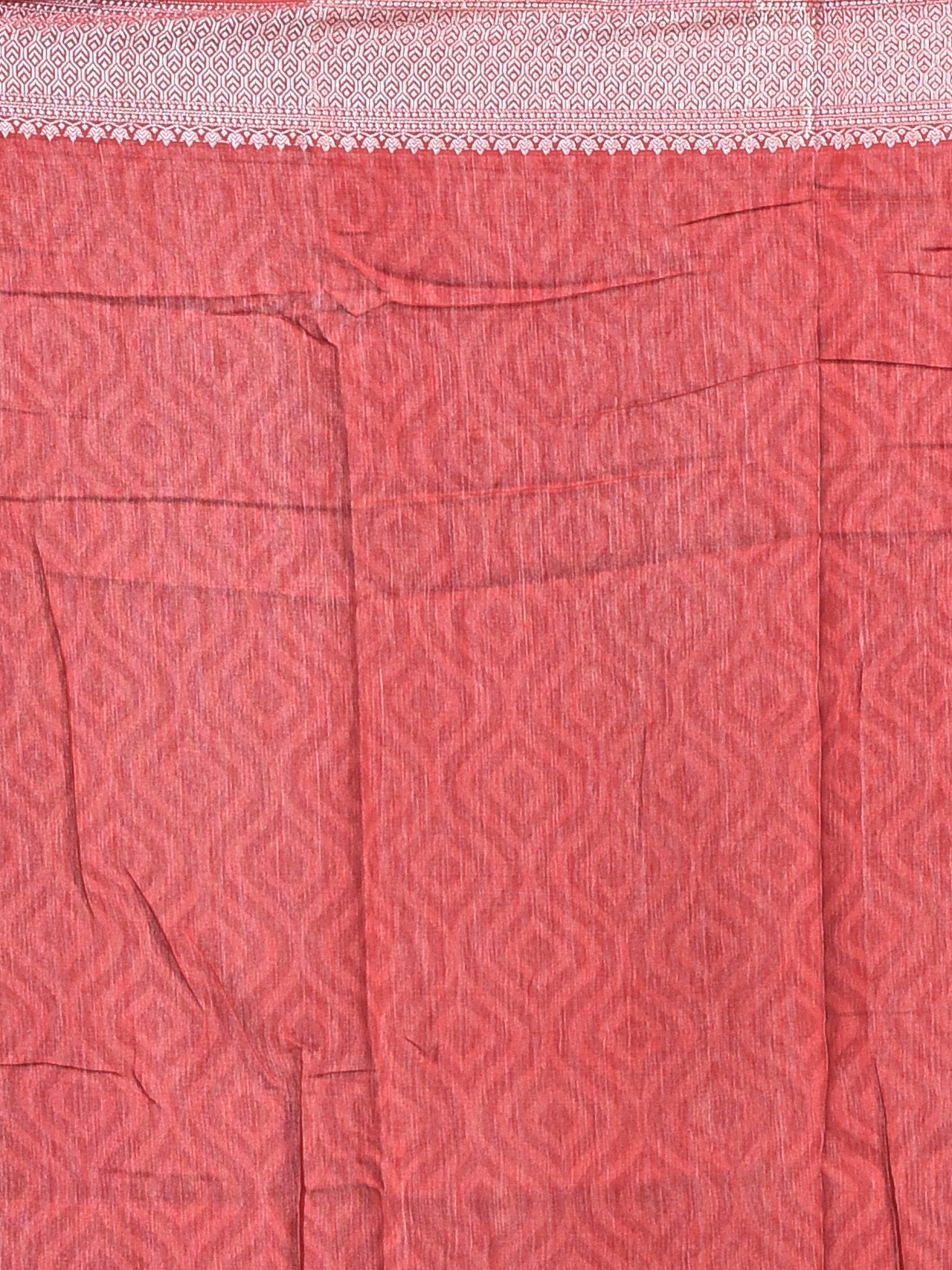 Green Patola Design Linen Silk Saree – Womens Saree on Brown Living™. SKU: STRLINSAR20. Img 4.