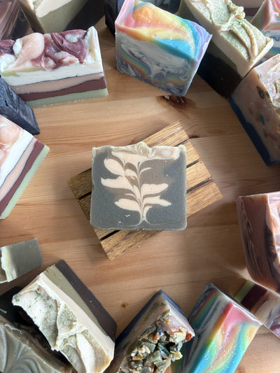 Green Tea & Goat Milk Bath Soap Bar | Gentle Cleanse | 120g – Body Soap on Brown Living™. SKU: SN-CP-GTG-120. Img 1.