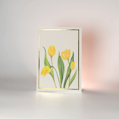Greeting Cards Floral Collection | Set of 8 | A6 Size – Greeting & Note Cards on Brown Living™. SKU: GC01. Img 4.