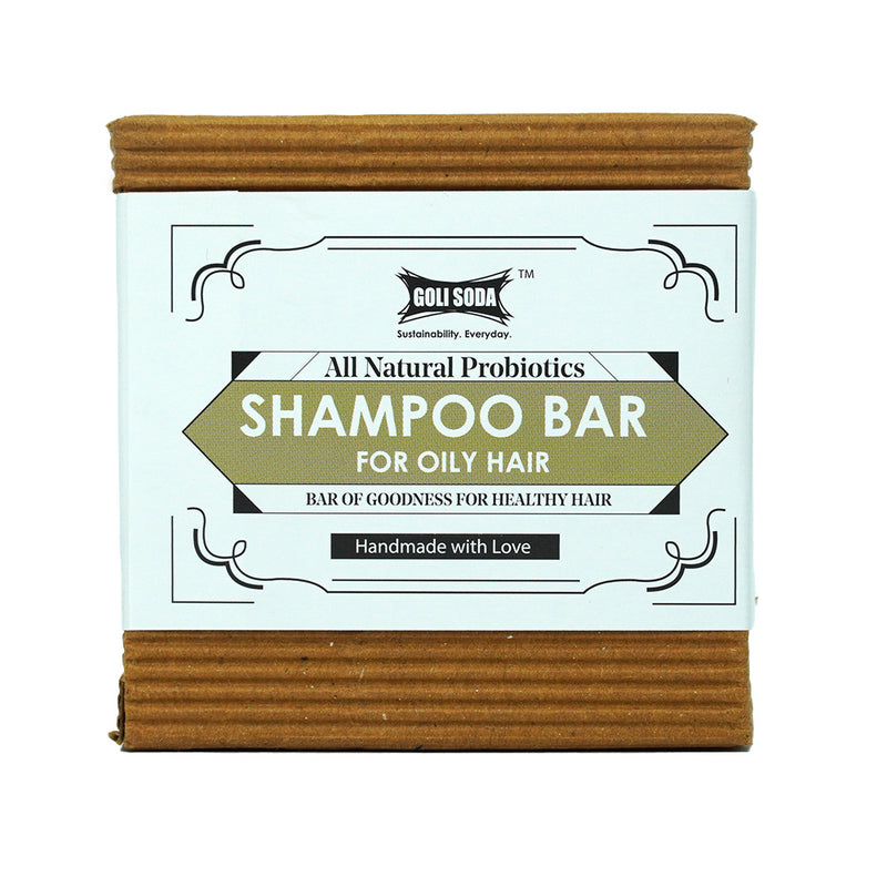 Probiotics Sulphate-Free Shampoo Bar For Oily Hair - 90g