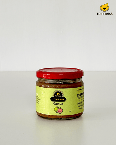 Guava Jam | Date - Sweetened Fruit Spread | 300g – Jams & Spreads on Brown Living™. SKU: TP-JM-GJ. Img 1.