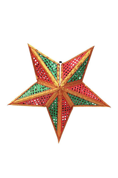 Guiding Star – Handcrafted With Bamboo | Christmas Ornament – Home Decor on Brown Living™. SKU: BTDE-745_small. Img 4.