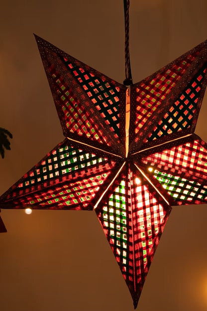 Guiding Star – Handcrafted With Bamboo | Christmas Ornament – Home Decor on Brown Living™. SKU: BTDE-745_small. Img 3.