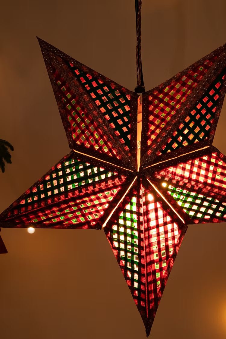 Guiding Star – Handcrafted With Bamboo | Christmas Ornament – Home Decor on Brown Living™. SKU: BTDE-745_small. Img 3.