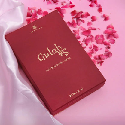 Gulab Ras – 100% Natural Rose Water | Preservative and Alcohol – Face Cleanser by Pravaah India available on Brown Living™. 50ml . SKU: PRAWEL02. Img 7.