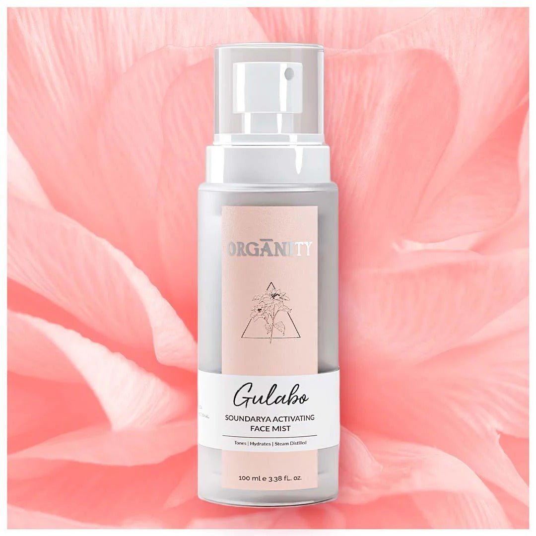 Gulabo - Soundarya Activating Face Mist – Face Toner on Brown Living™. SKU: ORG - FM - GULABO - 100. Img 1.