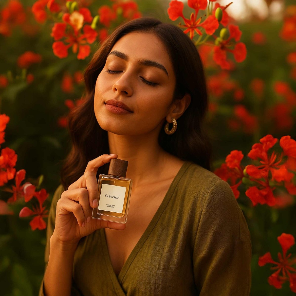 Gulmohar Eau de Parfum 50ml – Perfume by HERITAGE BOX available on Brown Living™. . SKU: HBGP12. Img 1.