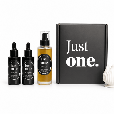 Hair Growth Kit 200ml | Natural Hair Care Kit for Stronger, Healthier – Hair Oil on Brown Living™. SKU: JO-NHGOCNN. Img 1.