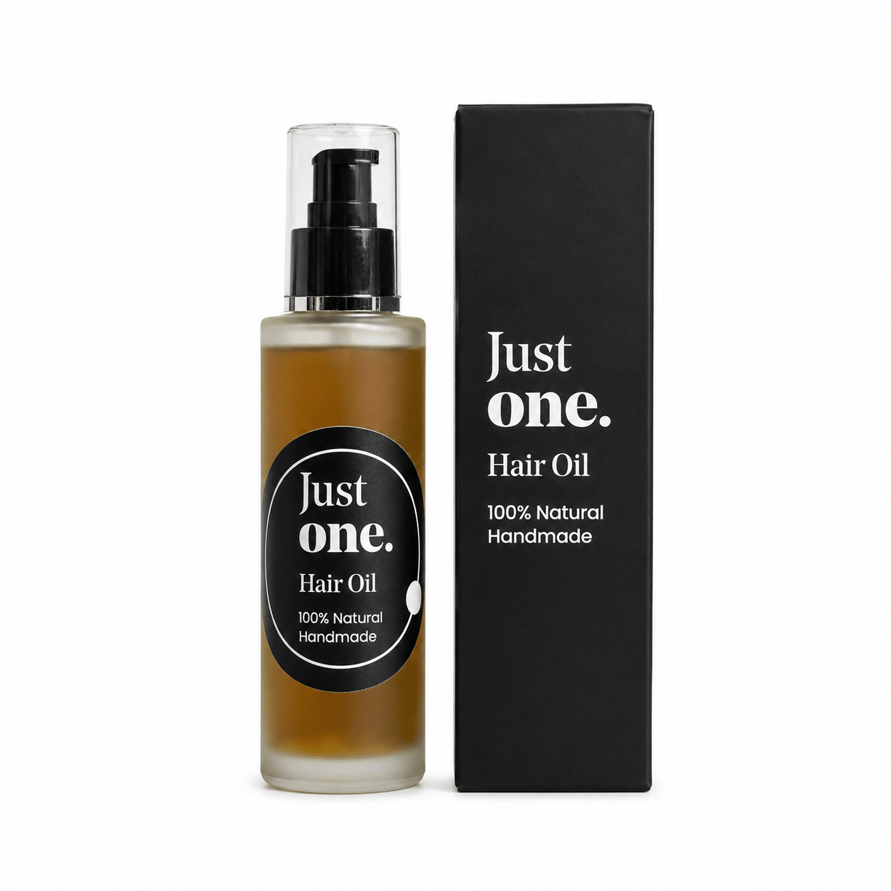 Hair Oil 100ml | Natural Nourishing Hair & Scalp Oil – Hair Oil on Brown Living™. SKU: JO-3. Img 1.