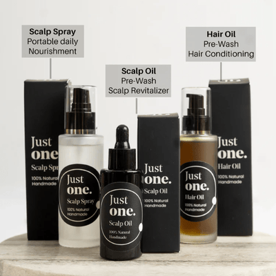 Hair Saviour Kit 200ml | Natural Hair Care & Scalp Nourishing Kit – Hair Oil on Brown Living™. SKU: JO-10HSKONN. Img 3.