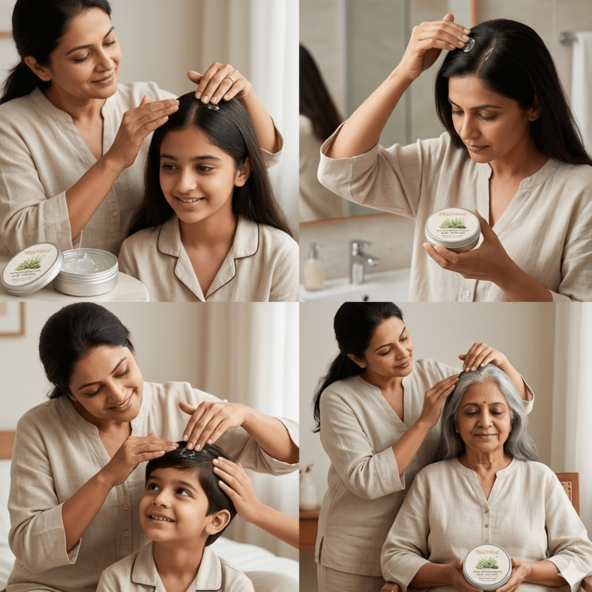 Hair Smoothening Aloe Vera Gel | Hydrating & Calming Natural Hair Gel – Hair Gel on Brown Living™. SKU: MM-HCG. Img 5.