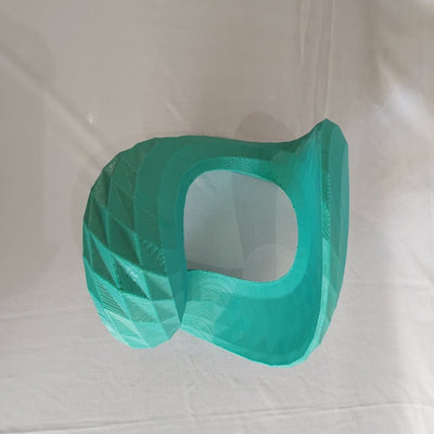 Halcyon Ubiquity Plant - Based Seafoam Green Sculpture – Home Decor on Brown Living™. SKU: HAUBEDPLAGA081. Img 3.
