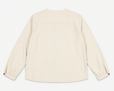 Half Moon Shirt – Stylish Casual Cotton Shirt with Modern Design – Womens Shirt on Brown Living™. SKU: ACB2026009. Img 2.
