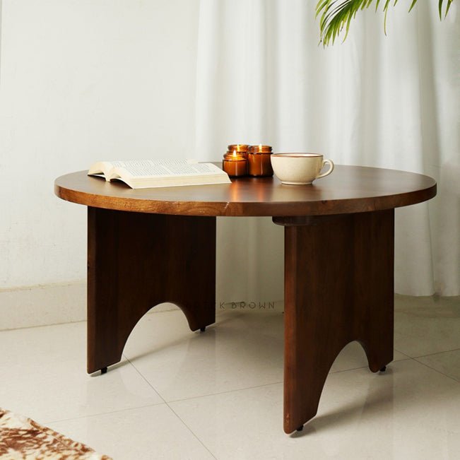 Halo - Handcrafted Mango Wood Coffee Table | Verified Sustainable by Brown Living™