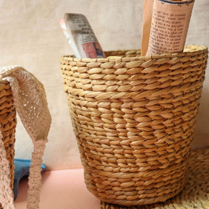 Handcarfted Kauna Grass Weaved Baskets – Womens Bag on Brown Living™. SKU: OEP278a. Img 11.