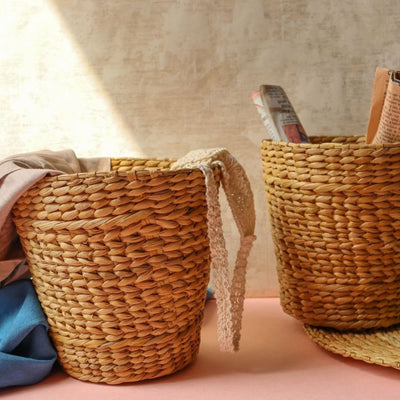 Handcarfted Kauna Grass Weaved Baskets – Womens Bag on Brown Living™. SKU: OEP344. Img 13.
