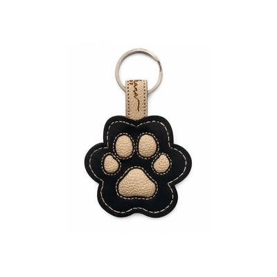 Handcrafted and Upcycled Paw Key Chain – Gift on Brown Living™. SKU: KC009KC. Img 4.