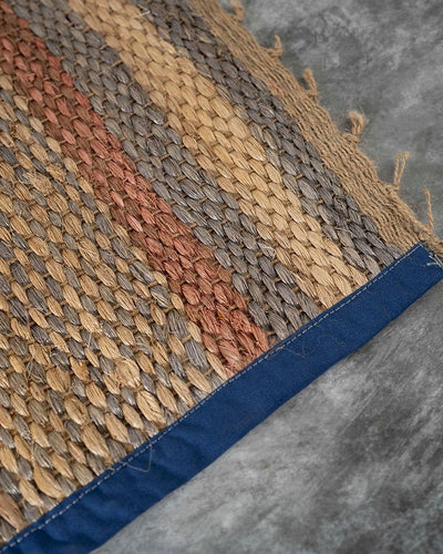 Handcrafted Banana Fiber Mat | Eco - Friendly Sustainable Floor Mat – Mats & Rugs on Brown Living™. SKU: ANTHBFMTMBHHG. Img 6.